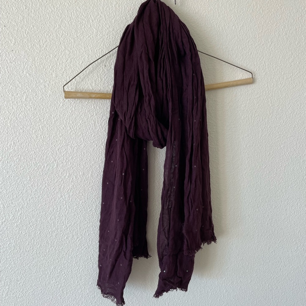 Purple banana republic scarf
